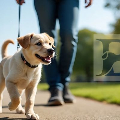 Leash Training a Puppy