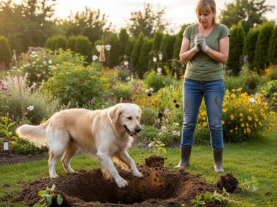 How to Stop Dog Digging