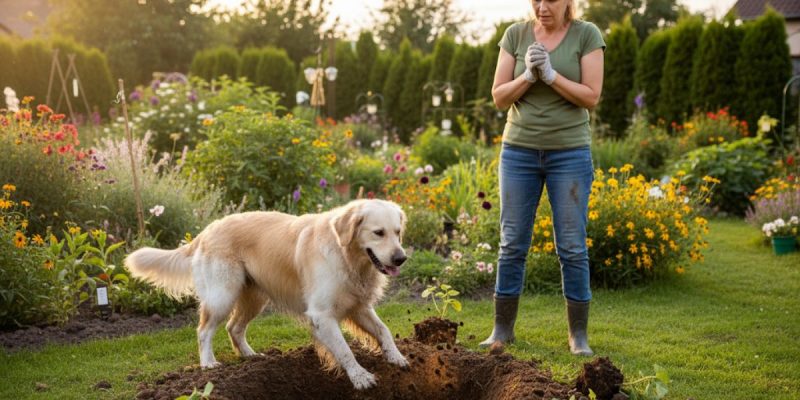 How to Stop Dog Digging